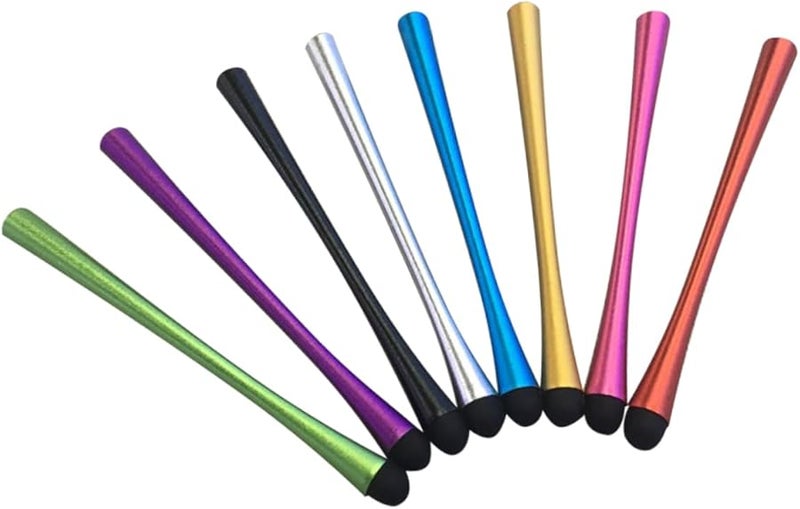 Gadpiparty 8pcs Slim Stylus Pens for Tablets Touch Screen Devices with Comfortable Grip - Image 1